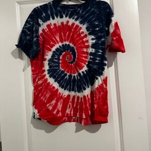Unisex Red White & Blue Tie Dye